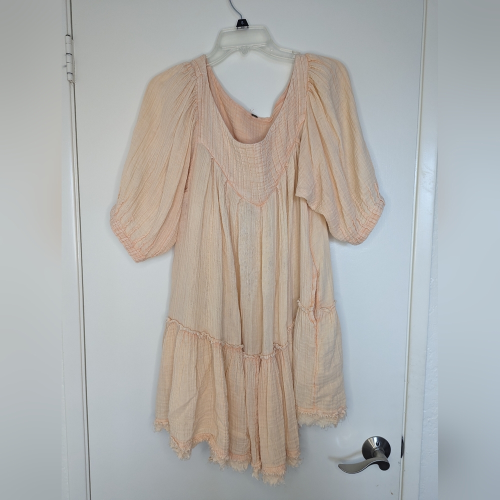 Free People Mystery Land Flowy Tunic Dress